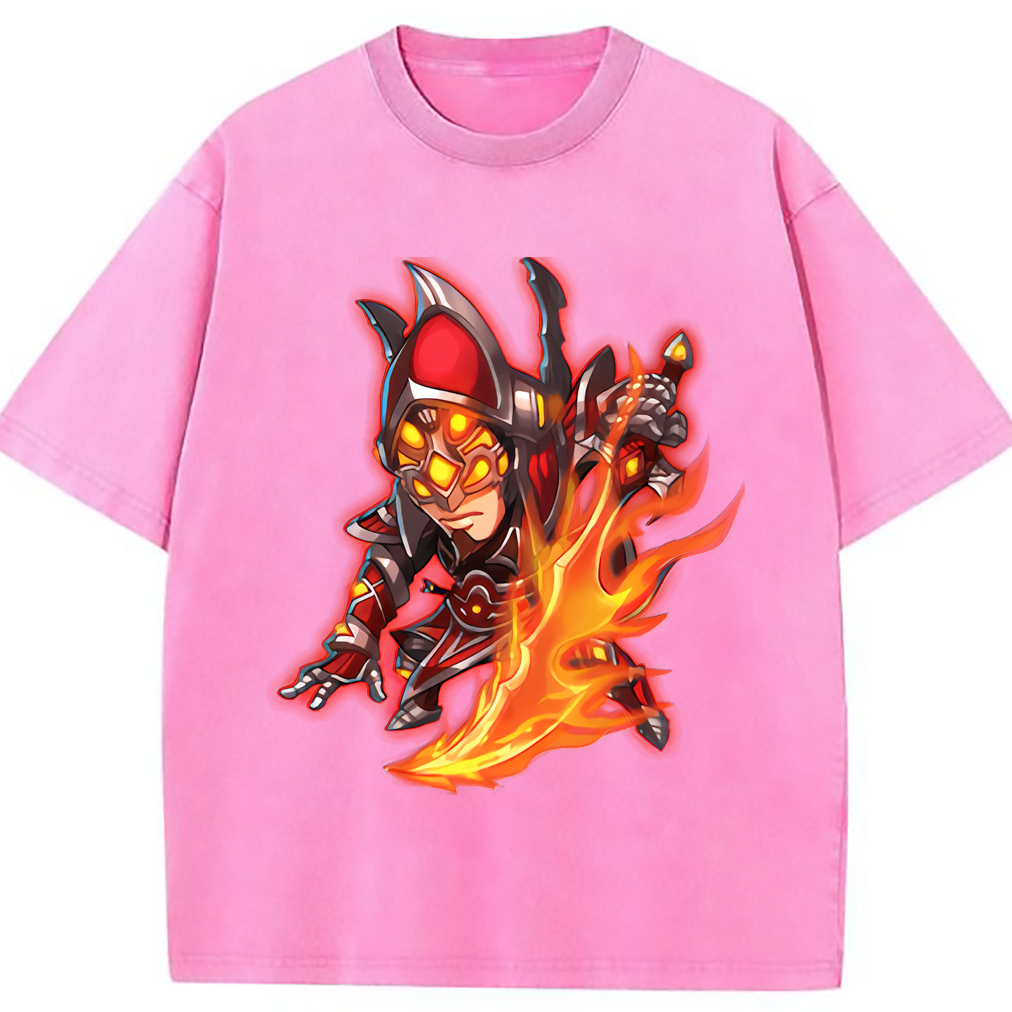 （画像用） リーグ・オブ・レジェンド League of Legends LOL 綿100% ヴィンテージ風 半袖Tシャツ（フロントプリント）